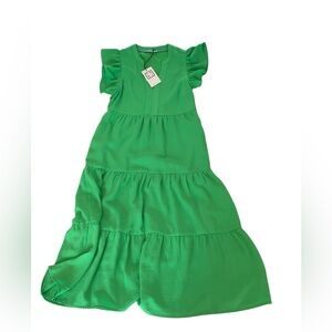 THML Bright Green Dress